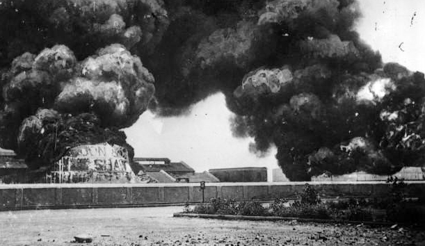 Bombardment of Madras by S.S.Emden 1914
